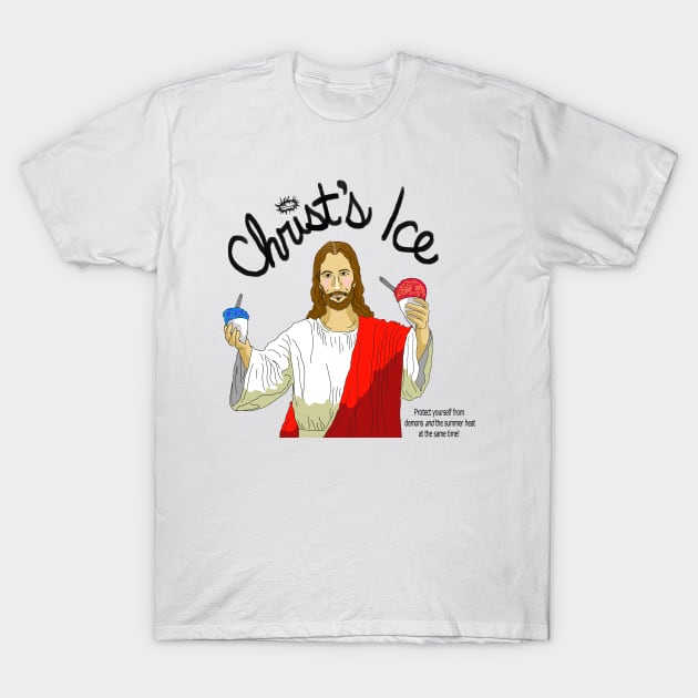 Christ's Ice T-Shirt by Kellylmandre